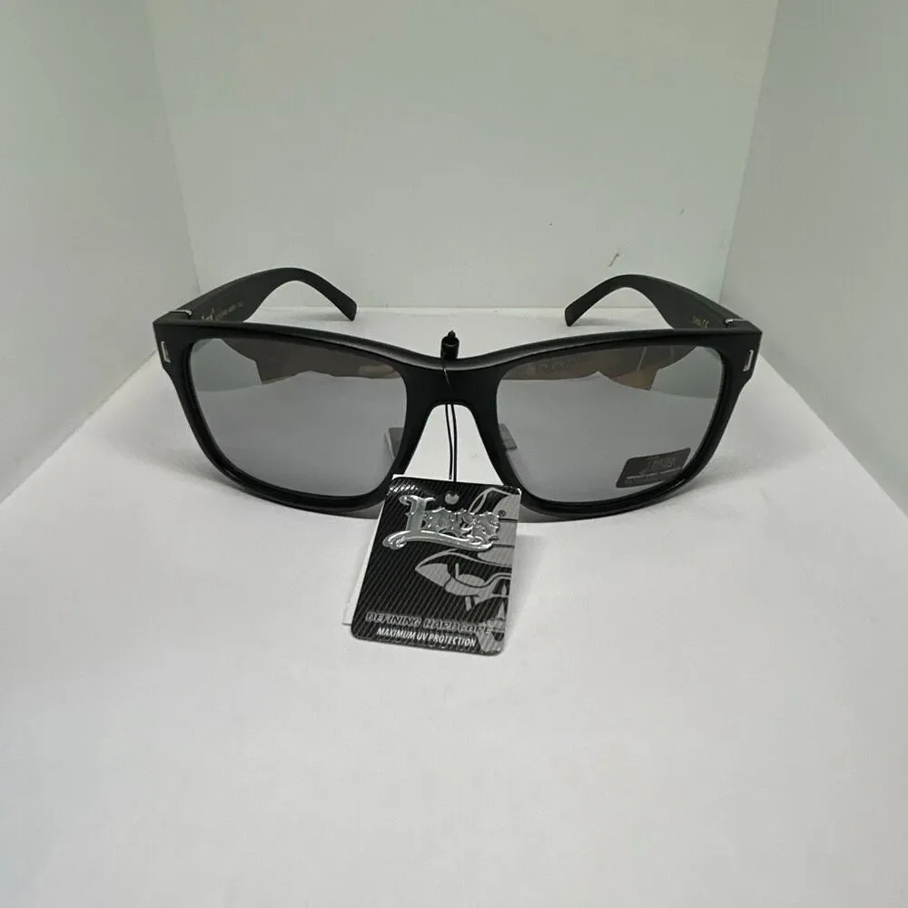 Locs Mirrored UV400 Square Wrap Sunglasses New with Tags
